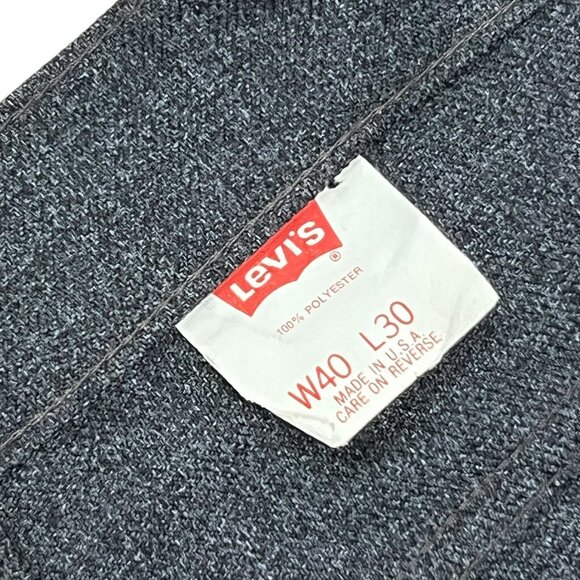 Men’s Vintage Levi’s Sta preset charcoal 1993 - Picture 2 of 7